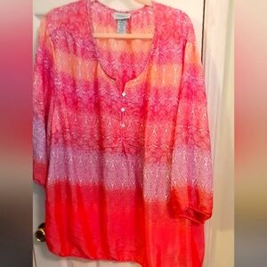 New Catherine's peach top